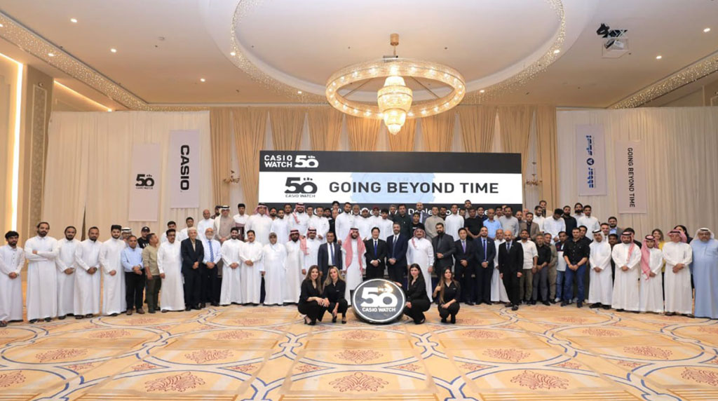 CASIO Middle East and Africa Celebrates 50 Years of Innovation in the Timepiece Business with Special Events in Jeddah and Riyadh